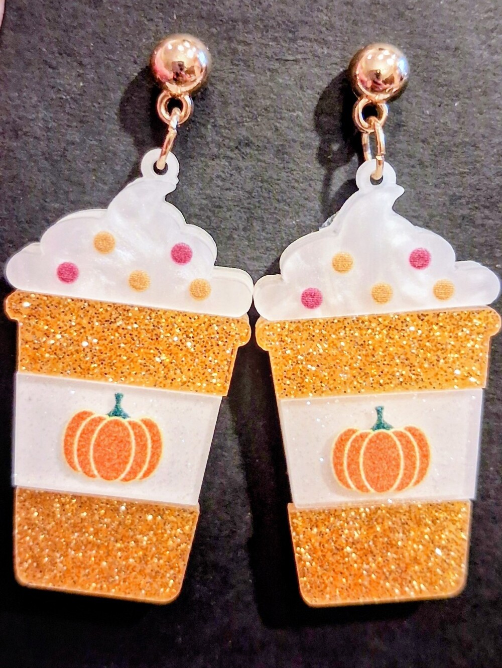 🍂🎃 PUMPKIN SPICE EARRINGS | $12 OR 3 FOR $30